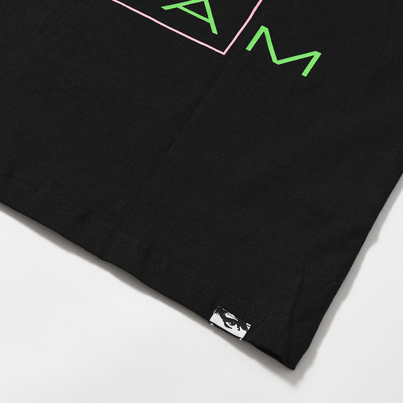 LS TEE - ICONS -BLACK-