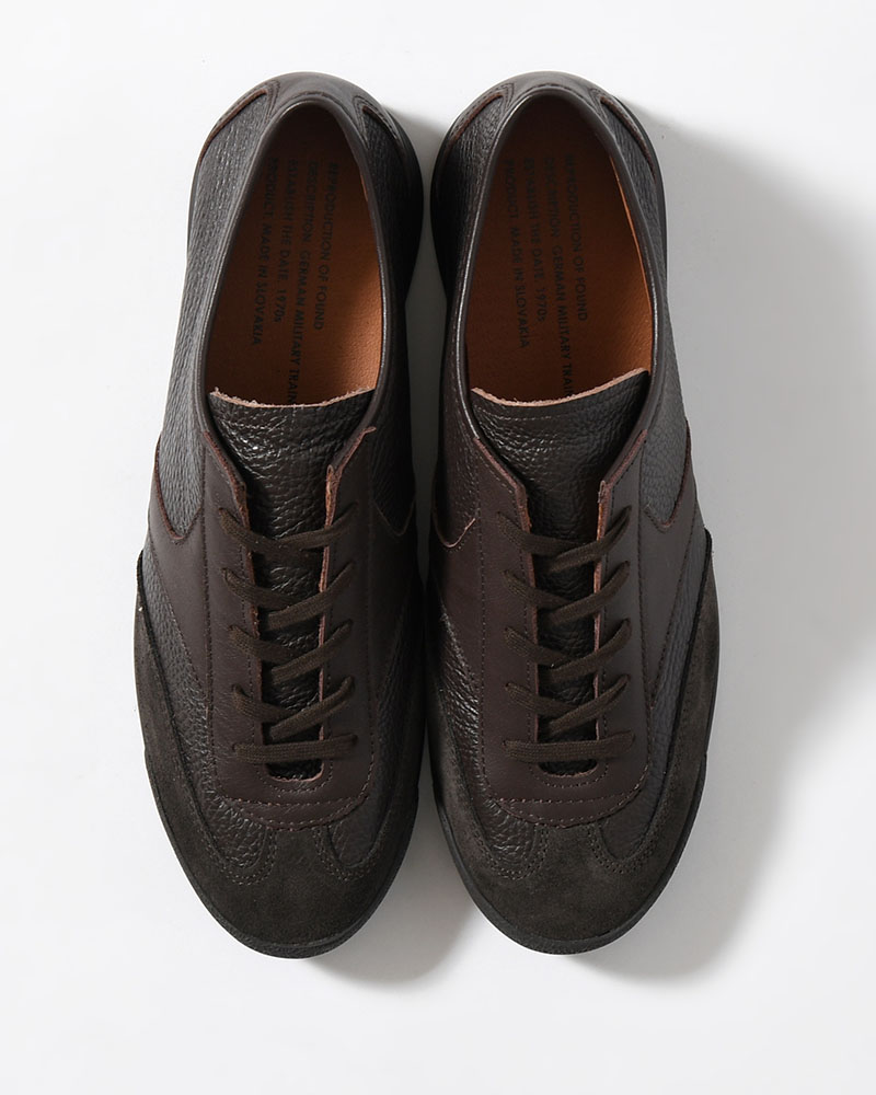GERMAN MILITARY TRAINER -DARK BROWN-