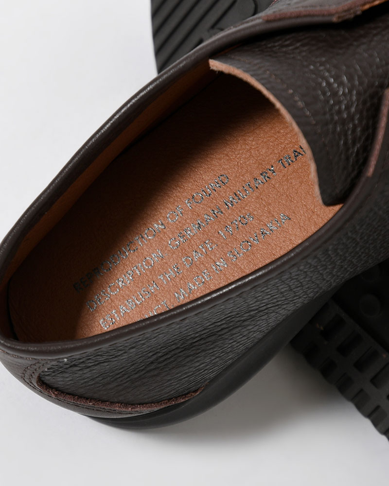 GERMAN MILITARY TRAINER -DARK BROWN-