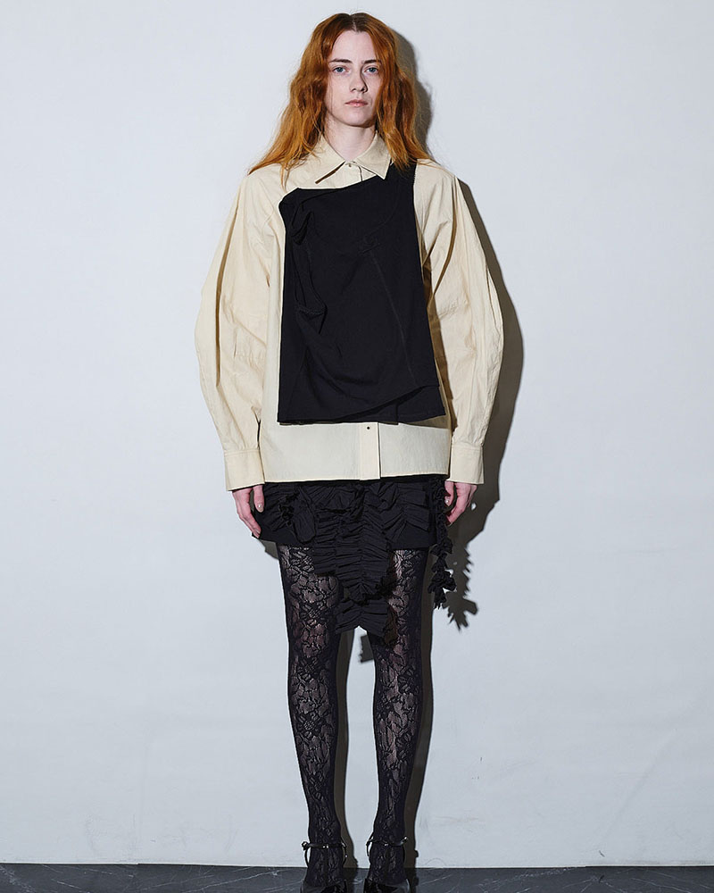 【期間限定:4/29～5/6】Double imitation shirt -2.COLOR-