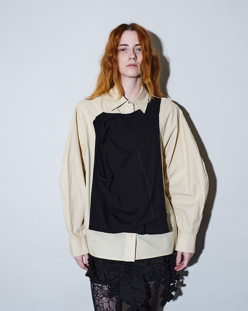 【期間限定:4/29～5/6】Double imitation shirt -2.COLOR-