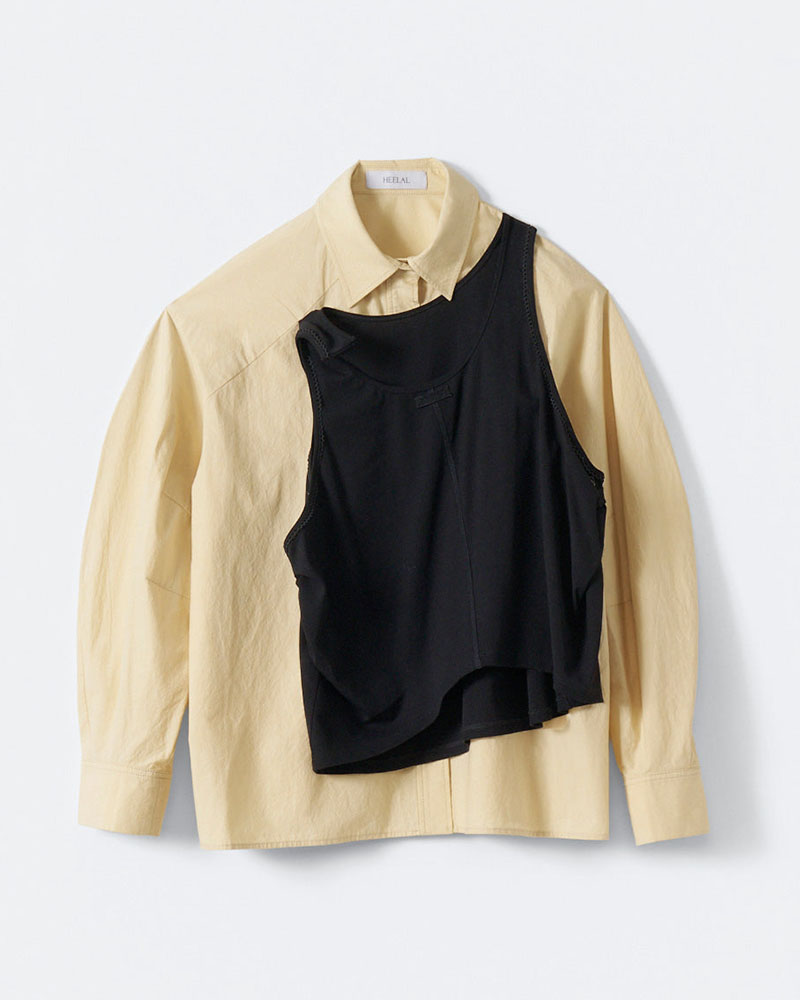 【期間限定:4/29～5/6】Double imitation shirt -2.COLOR-