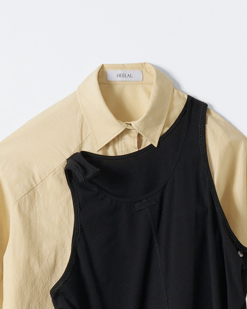 【期間限定:4/29～5/6】Double imitation shirt -2.COLOR-