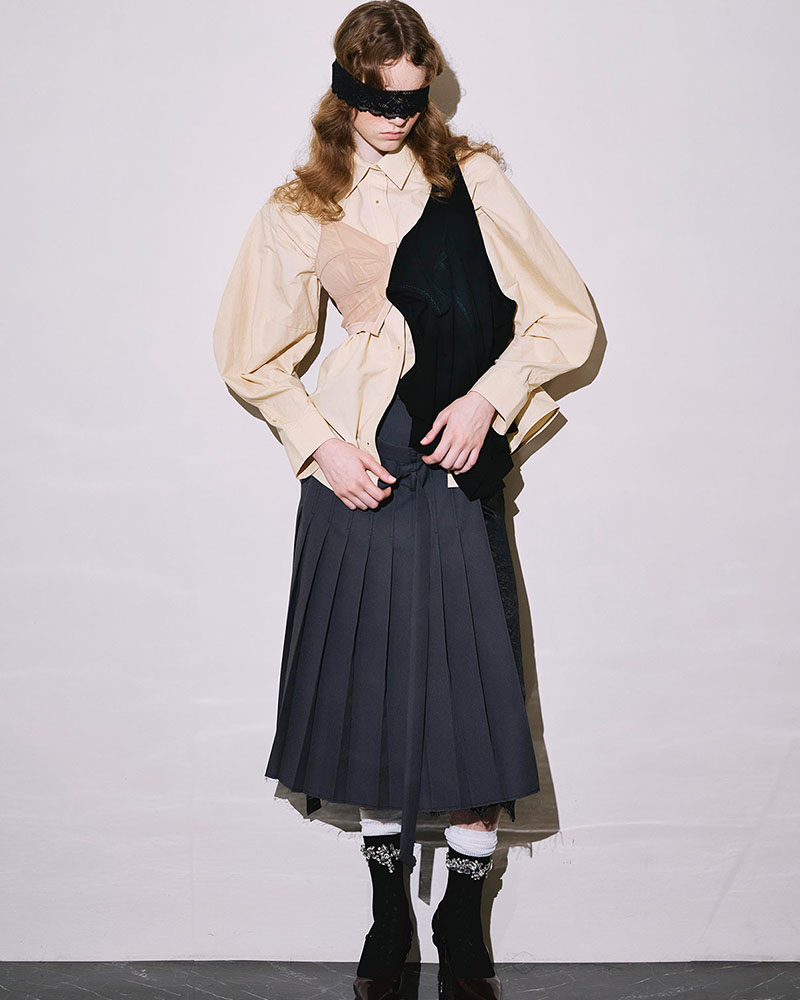 【期間限定:4/29～5/6】Double imitation shirt -2.COLOR-