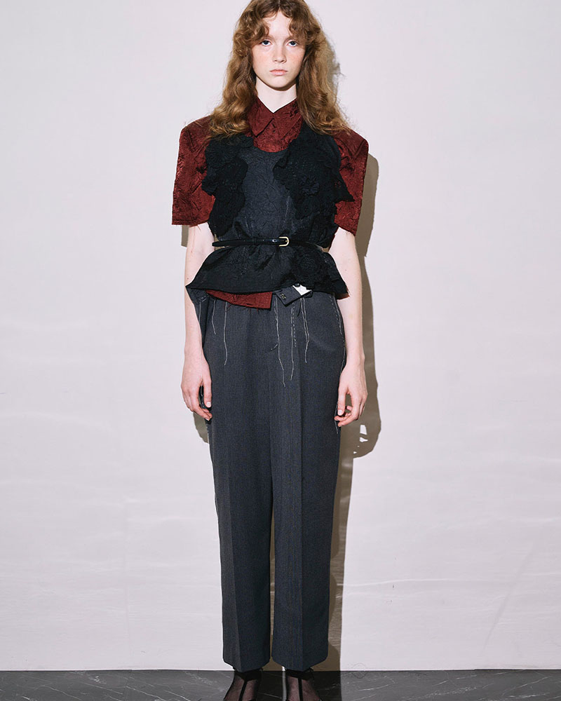 【期間限定:4/29～5/6】Darning motif tops -2.COLOR-