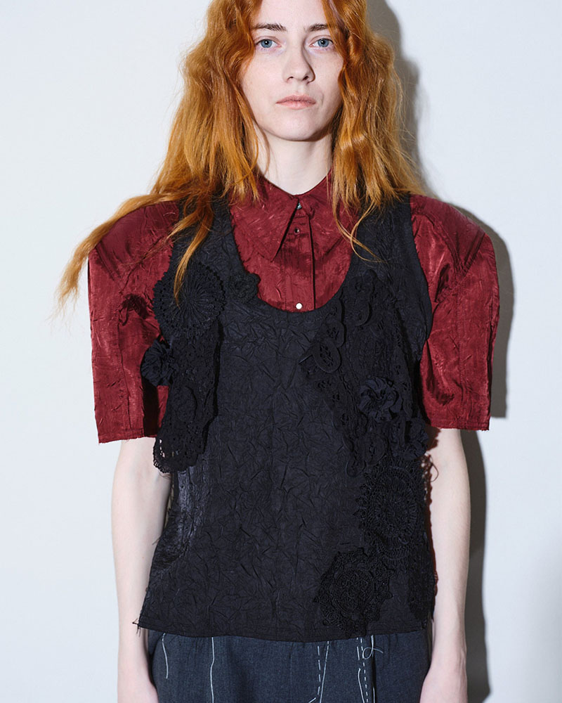 【期間限定:4/29～5/6】Darning motif tops -2.COLOR-