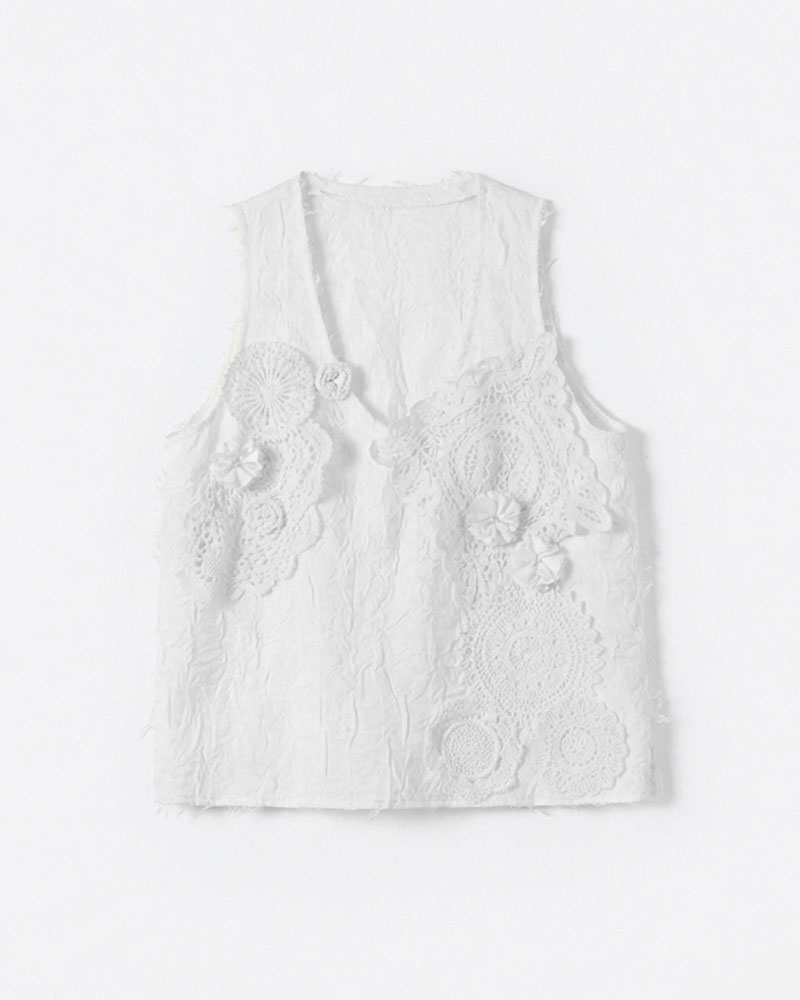 【期間限定:4/29～5/6】Darning motif tops -2.COLOR-