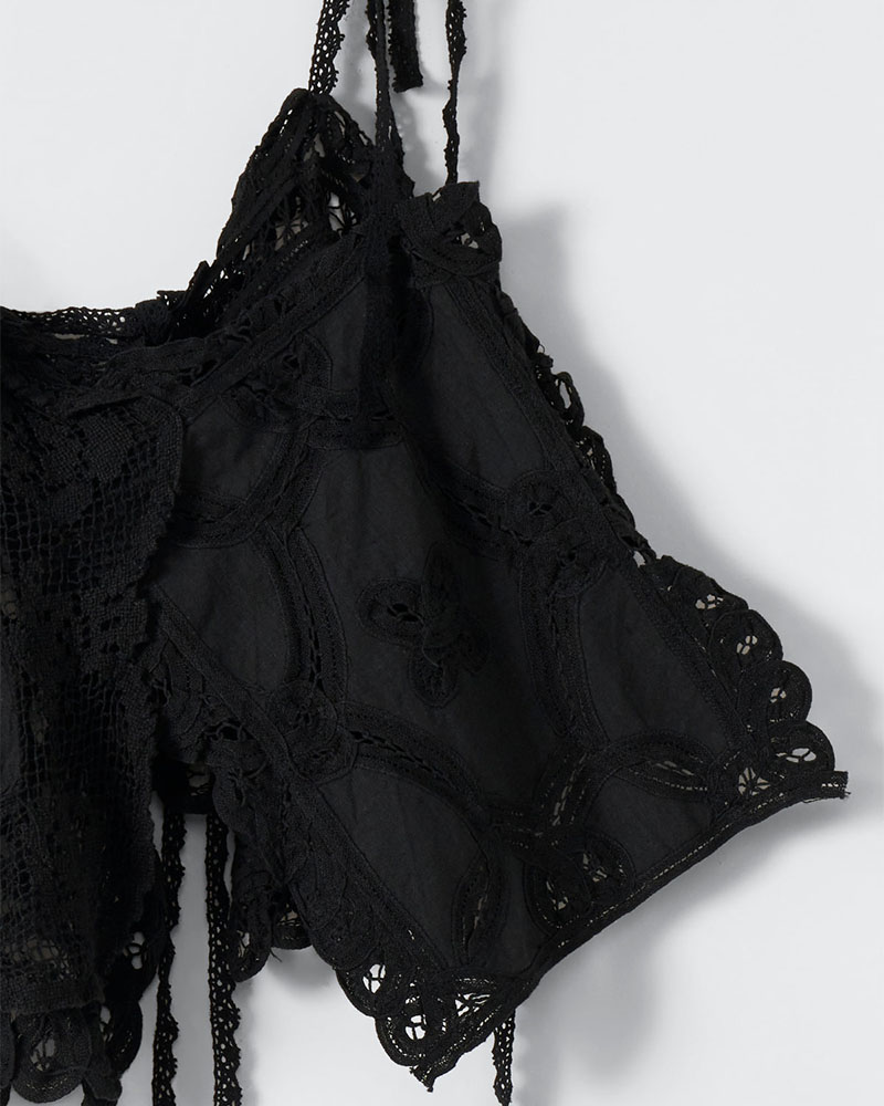 【期間限定:4/29～5/6】Doily motif camisole -2.COLOR-