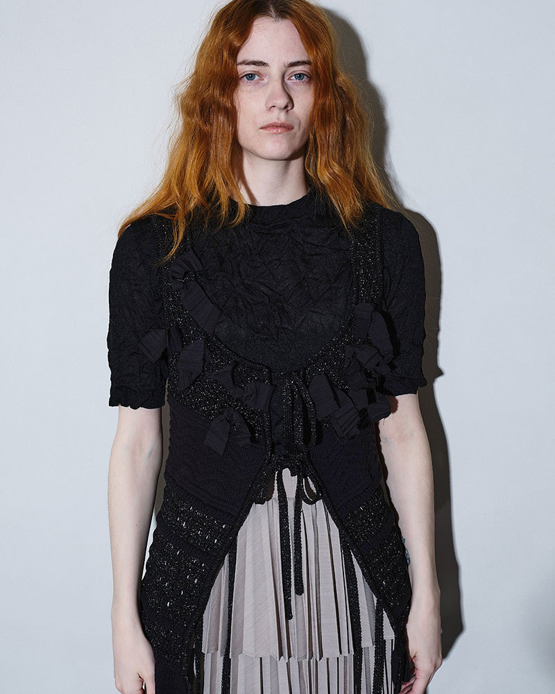 【期間限定:4/29～5/6】Spica ribbon lame knit -2.COLOR-