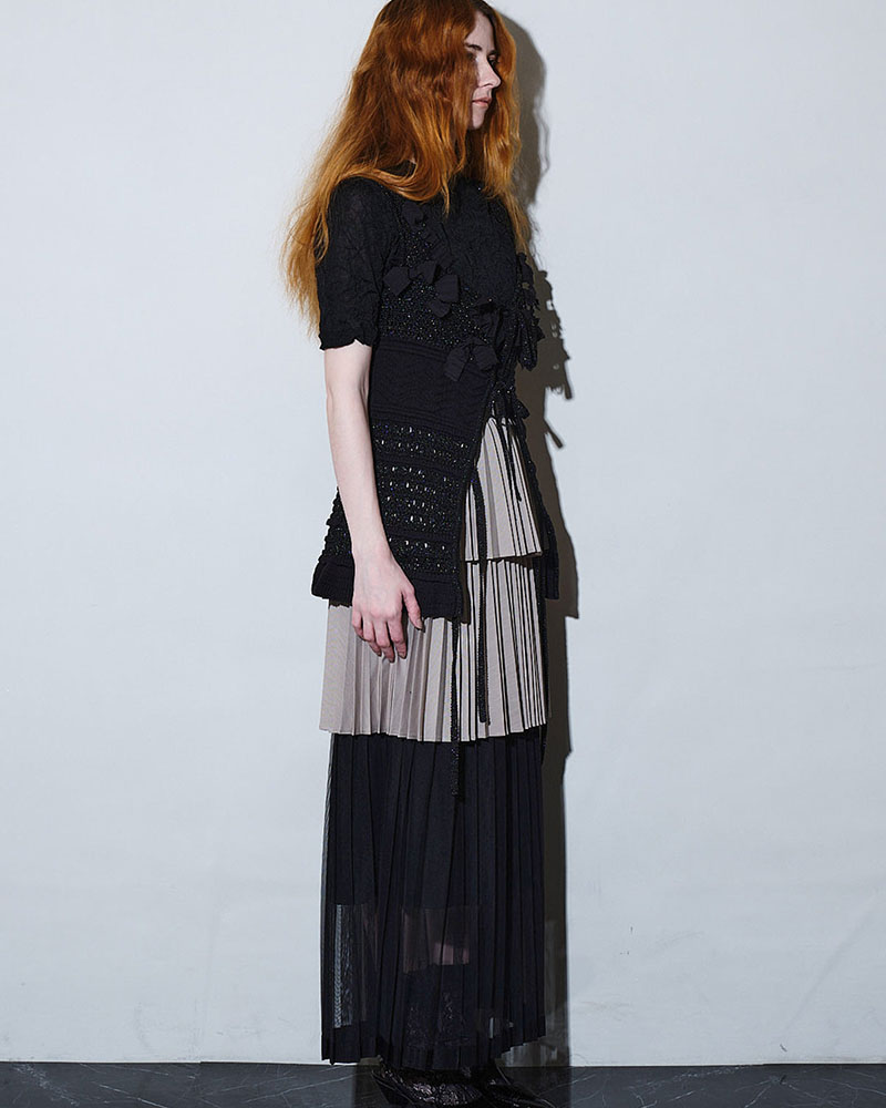 【期間限定:4/29～5/6】Spica ribbon lame knit -2.COLOR-