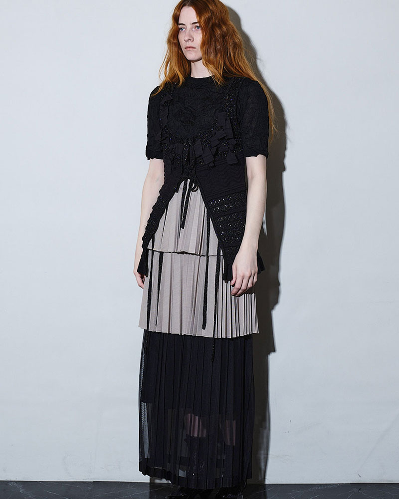 【期間限定:4/29～5/6】Spica ribbon lame knit -2.COLOR-