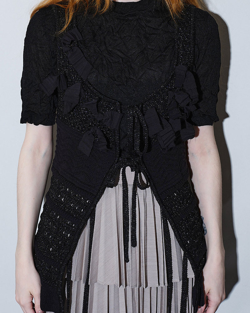 【期間限定:4/29～5/6】Spica ribbon lame knit -2.COLOR-