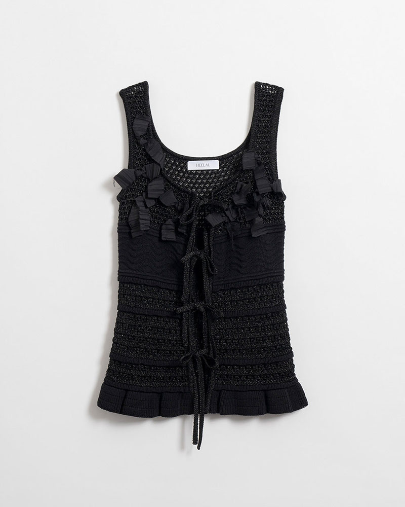 【期間限定:4/29～5/6】Spica ribbon lame knit -2.COLOR-