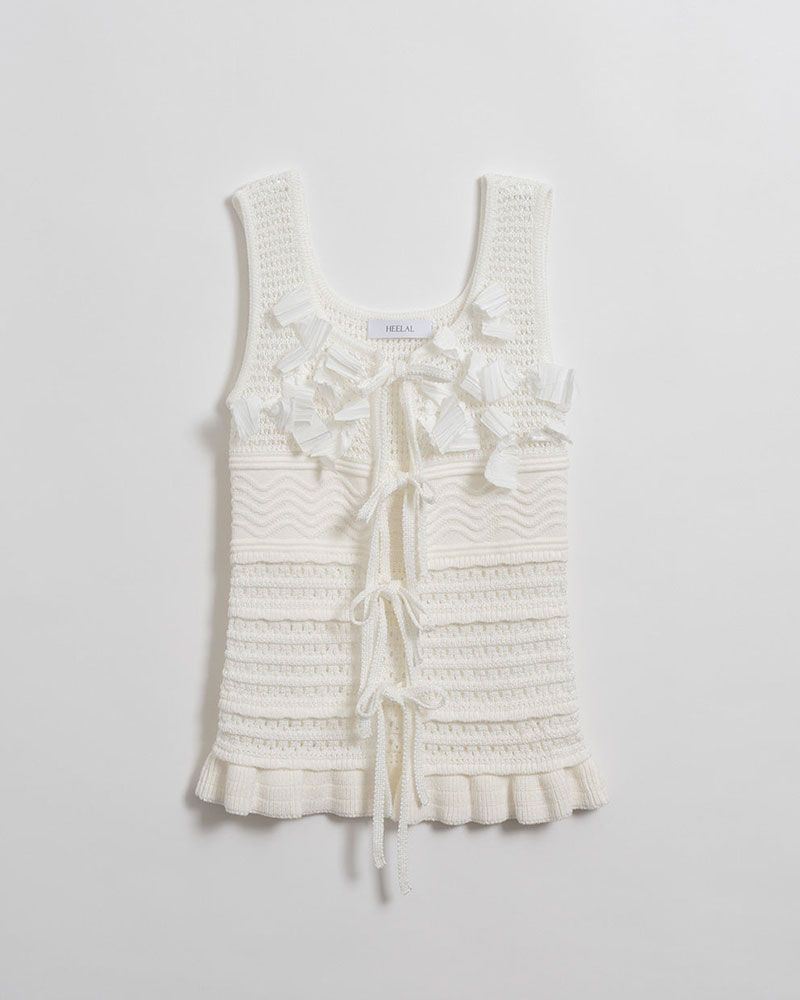 【期間限定:4/29～5/6】Spica ribbon lame knit -2.COLOR-