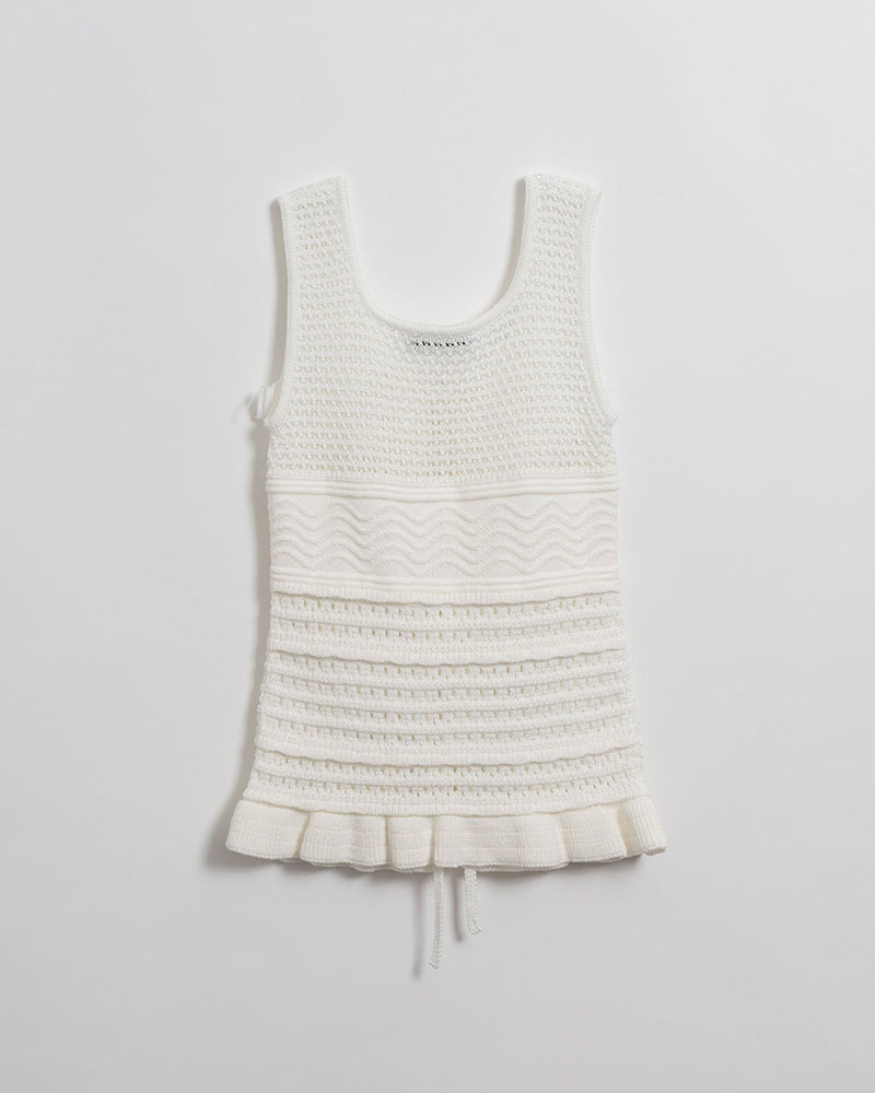 【期間限定:4/29～5/6】Spica ribbon lame knit -2.COLOR-