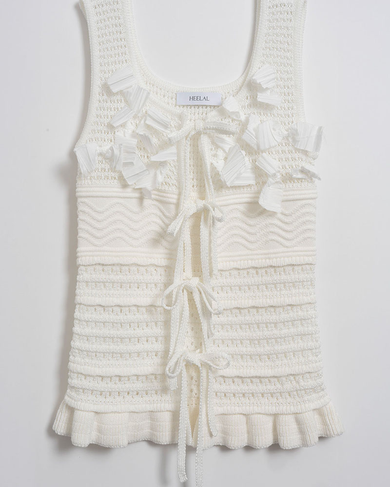 【期間限定:4/29～5/6】Spica ribbon lame knit -2.COLOR-