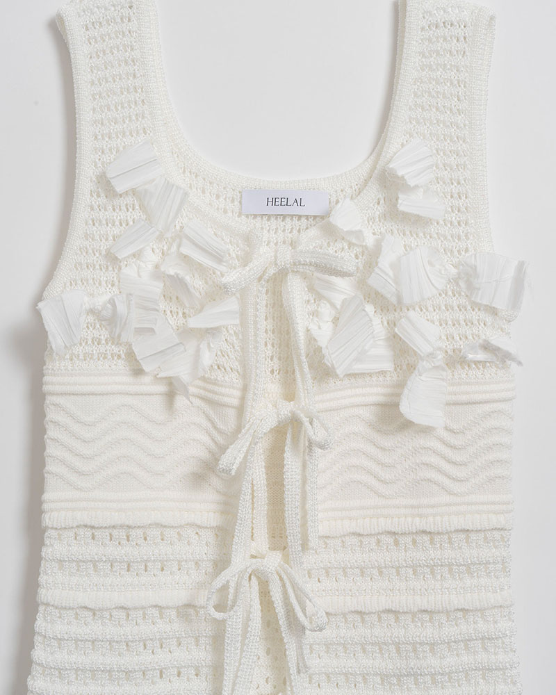 【期間限定:4/29～5/6】Spica ribbon lame knit -2.COLOR-