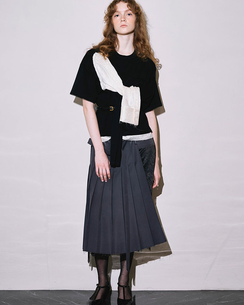 【期間限定:4/29～5/6】Masquerade pleats skirt -2.COLOR-