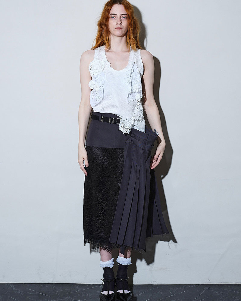 【期間限定:4/29～5/6】Masquerade pleats skirt -2.COLOR-