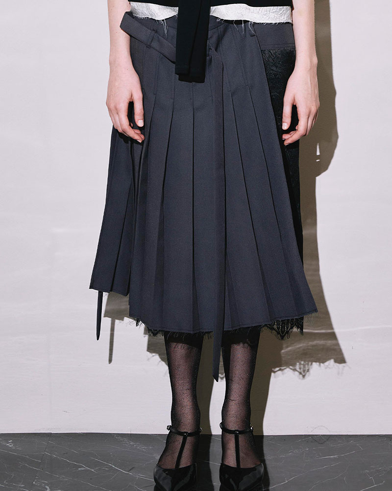 【期間限定:4/29～5/6】Masquerade pleats skirt -2.COLOR-