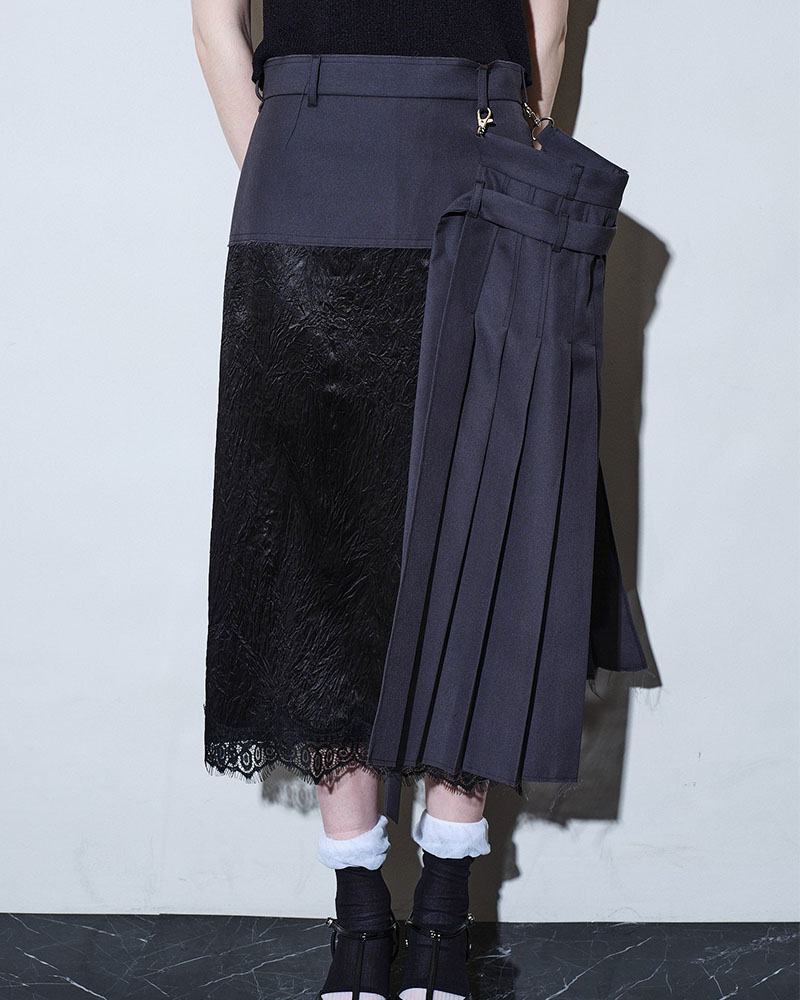 【期間限定:4/29～5/6】Masquerade pleats skirt -2.COLOR-