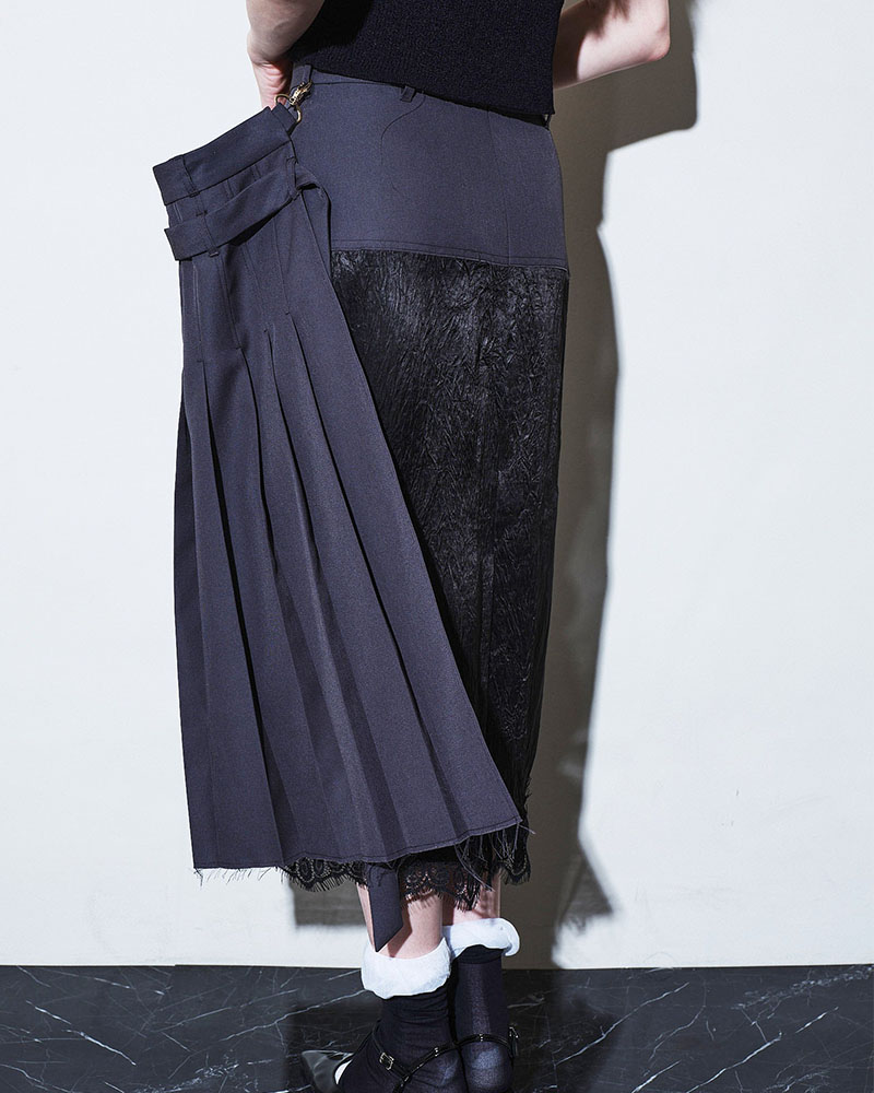 【期間限定:4/29～5/6】Masquerade pleats skirt -2.COLOR-