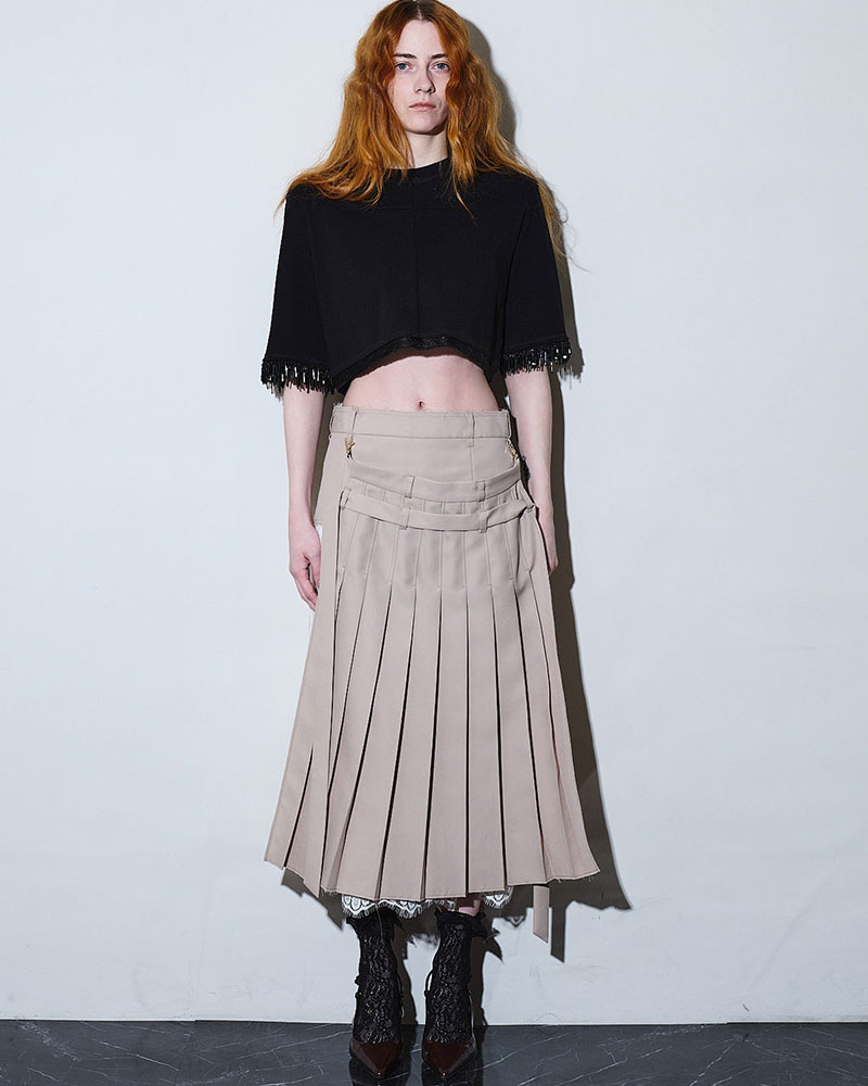 【期間限定:4/29～5/6】Masquerade pleats skirt -2.COLOR-