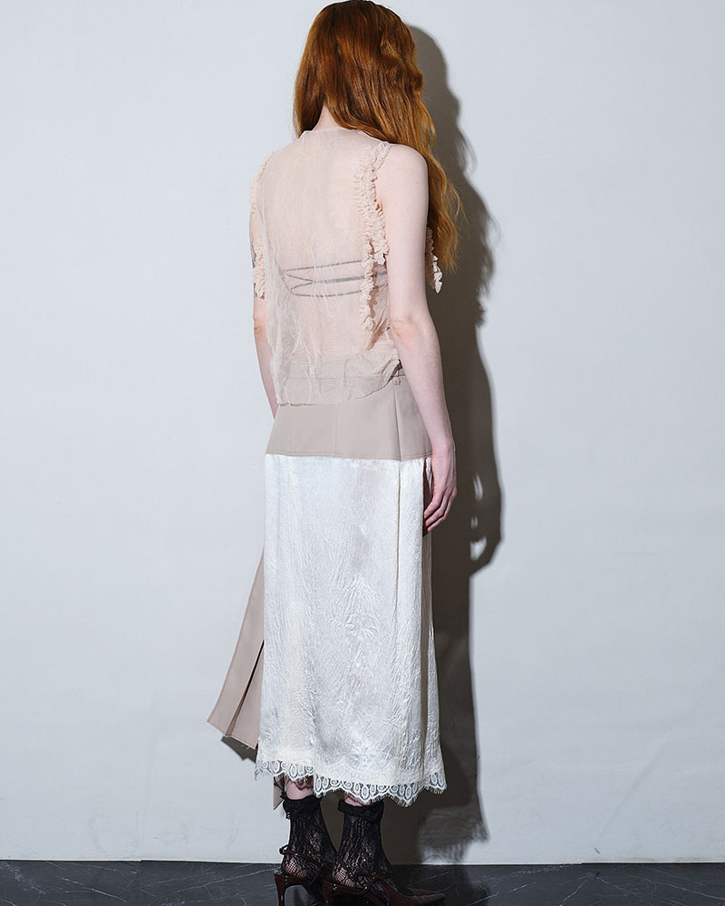 【期間限定:4/29～5/6】Masquerade pleats skirt -2.COLOR-