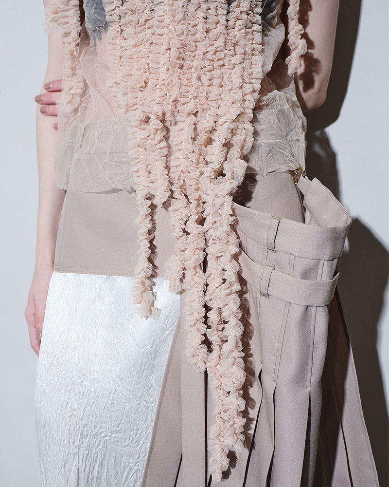 【期間限定:4/29～5/6】Masquerade pleats skirt -2.COLOR-