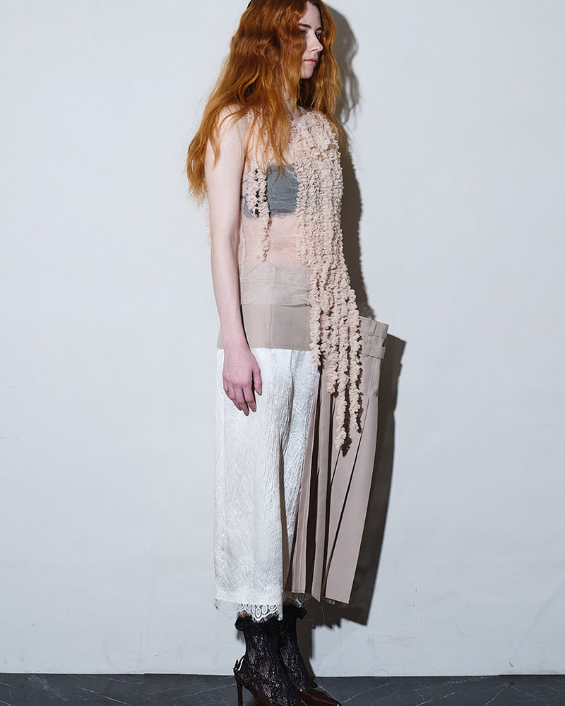 【期間限定:4/29～5/6】Washer eternal frill blouse -2.COLOR-