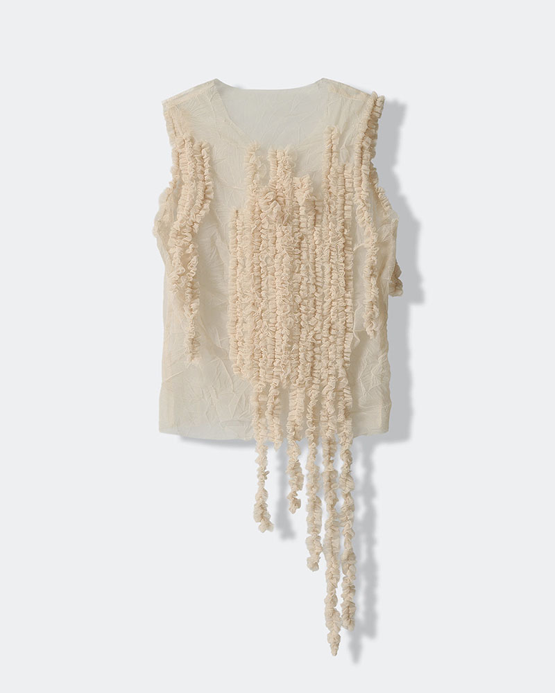 【期間限定:4/29～5/6】Washer eternal frill blouse -2.COLOR-