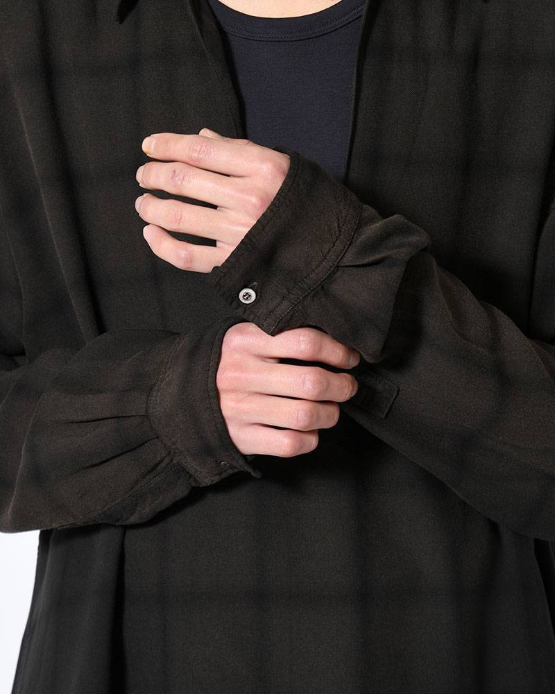 SKIPPER SHIRT -BLACK-