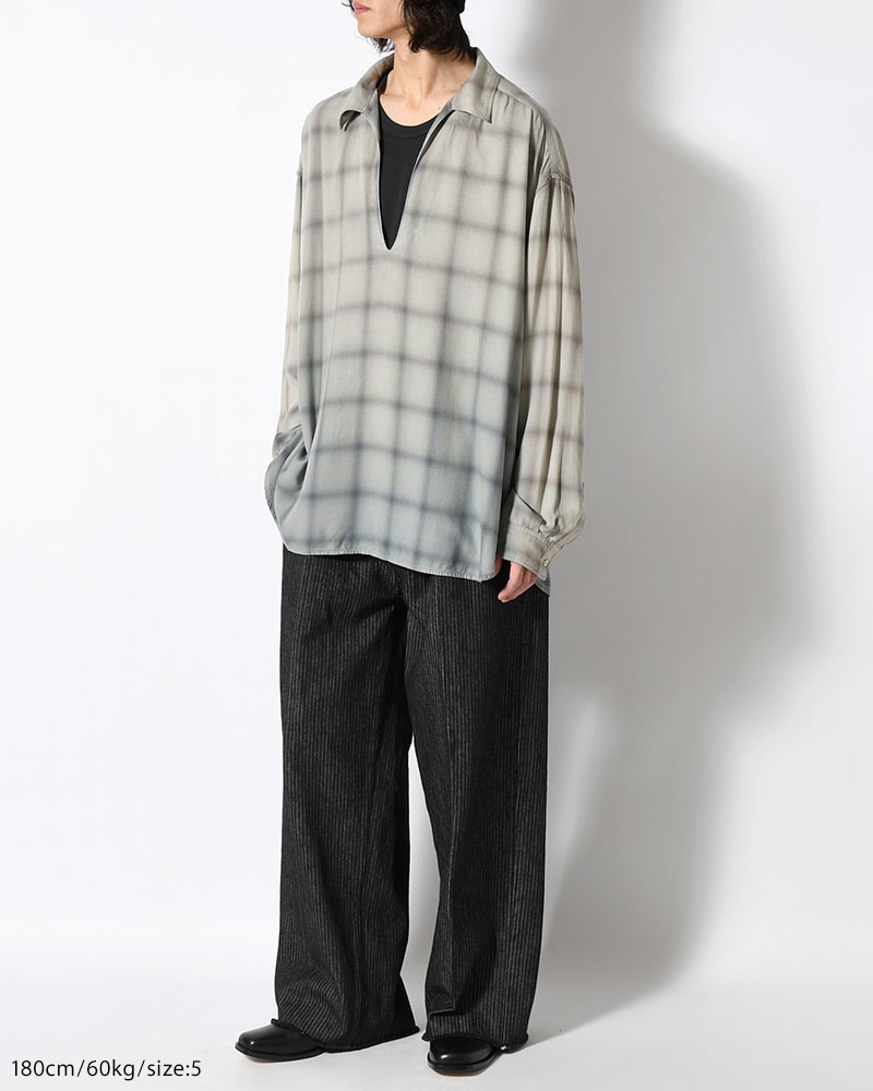 SKIPPER SHIRT -BLUE-