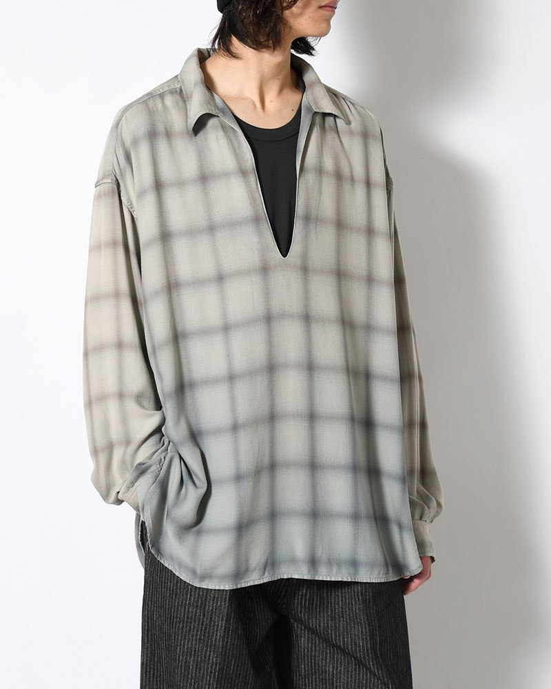 SKIPPER SHIRT -BLUE-