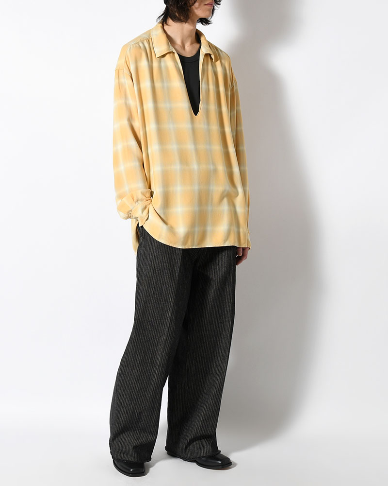 SKIPPER SHIRT -YELLOW-