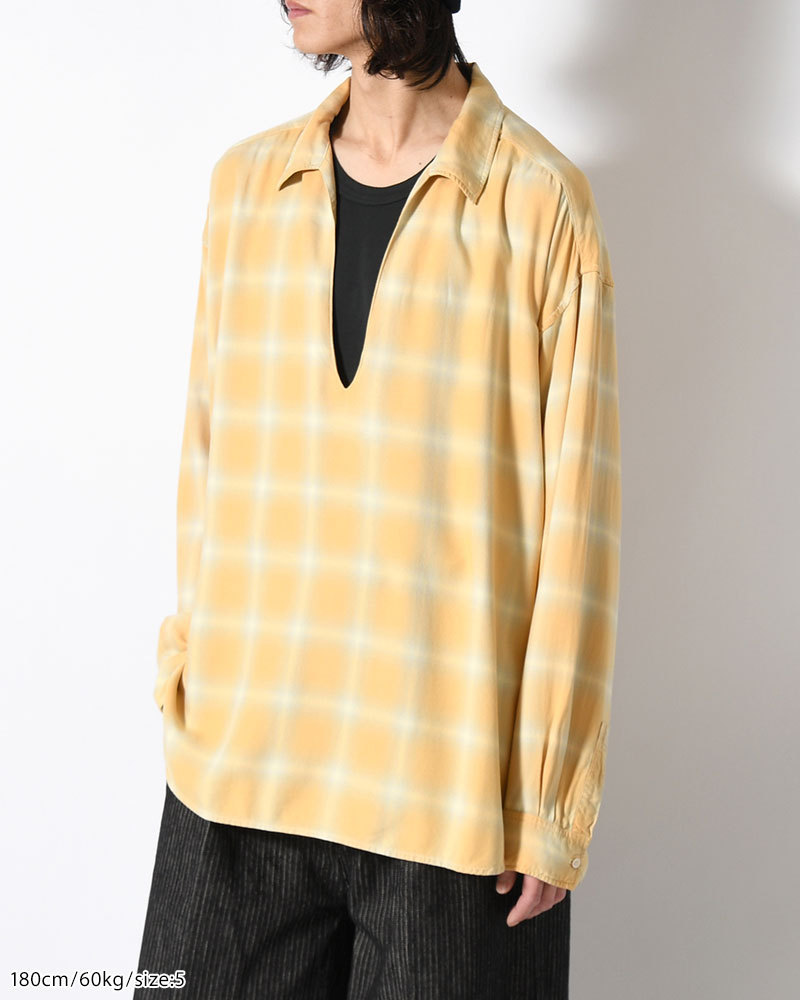 SKIPPER SHIRT -YELLOW-