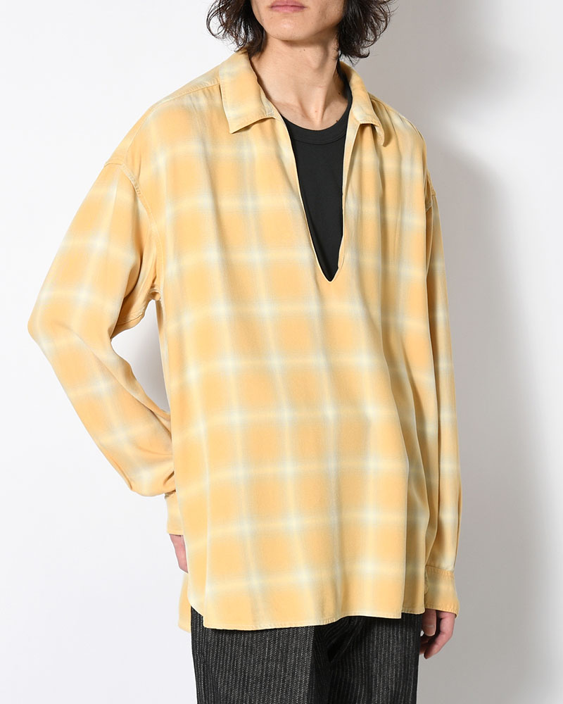 SKIPPER SHIRT -YELLOW-