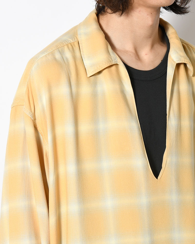 SKIPPER SHIRT -YELLOW-