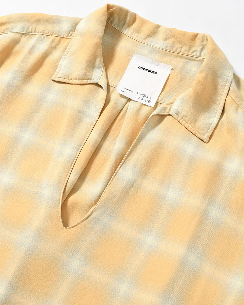 SKIPPER SHIRT -YELLOW-