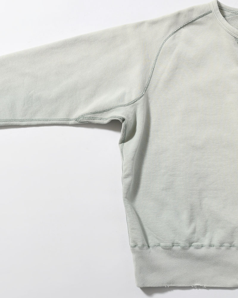 CREWNECK SWEAT SHIRT -GREEN-