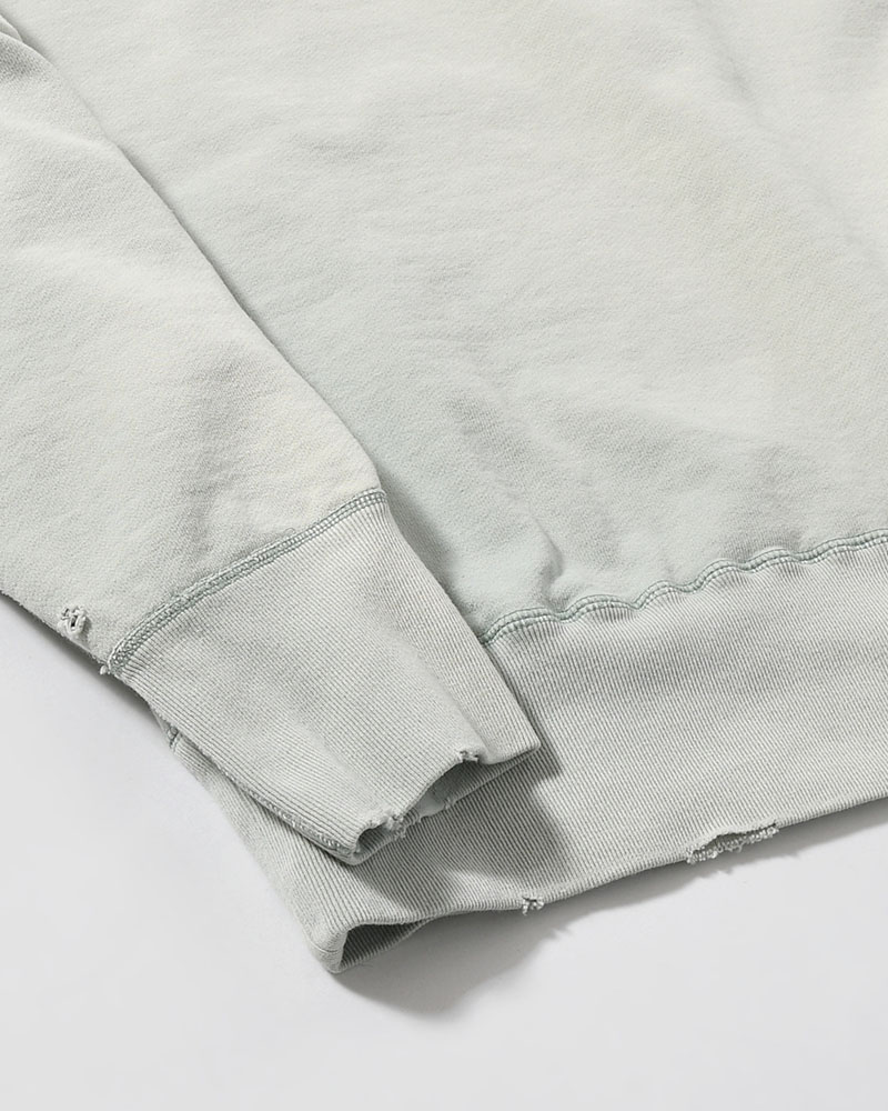 CREWNECK SWEAT SHIRT -GREEN-