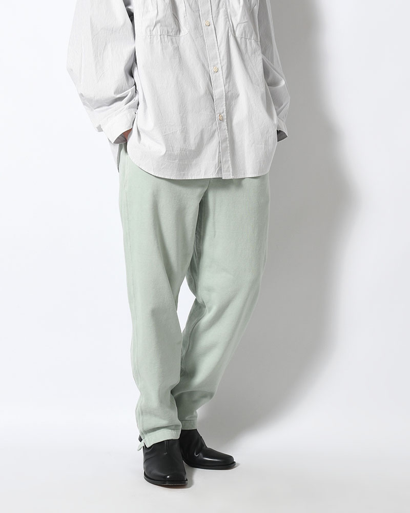 SWEAT PANTS -GREEN-