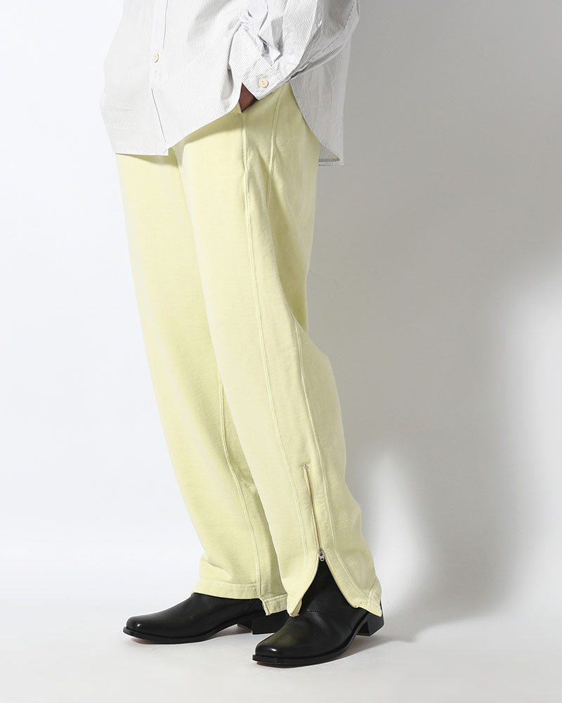SWEAT PANTS -YELLOW-