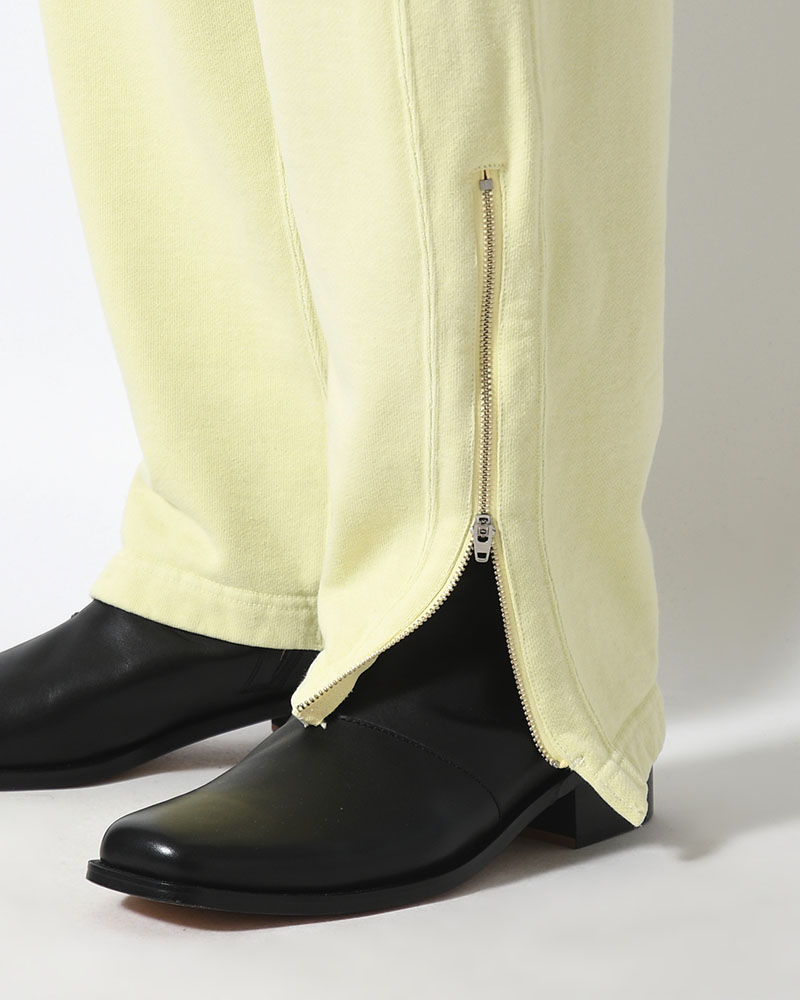 SWEAT PANTS -YELLOW-