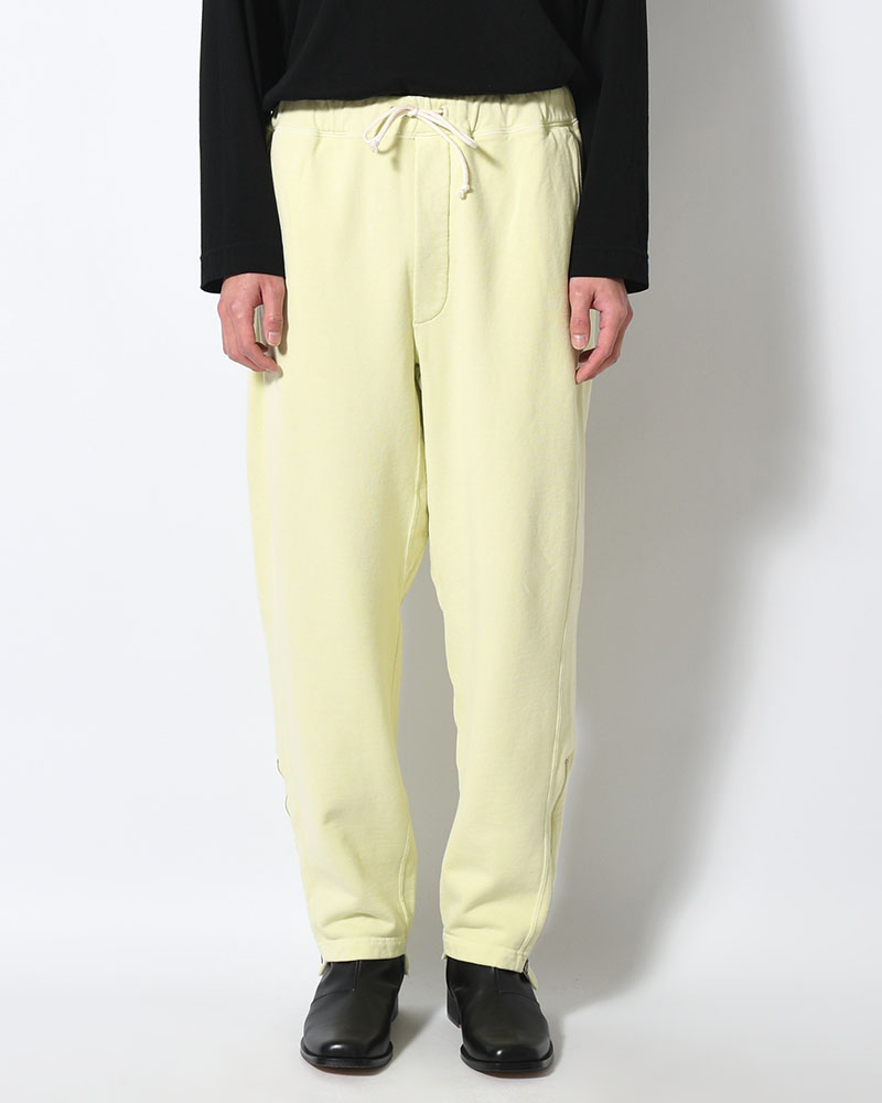 SWEAT PANTS -YELLOW-