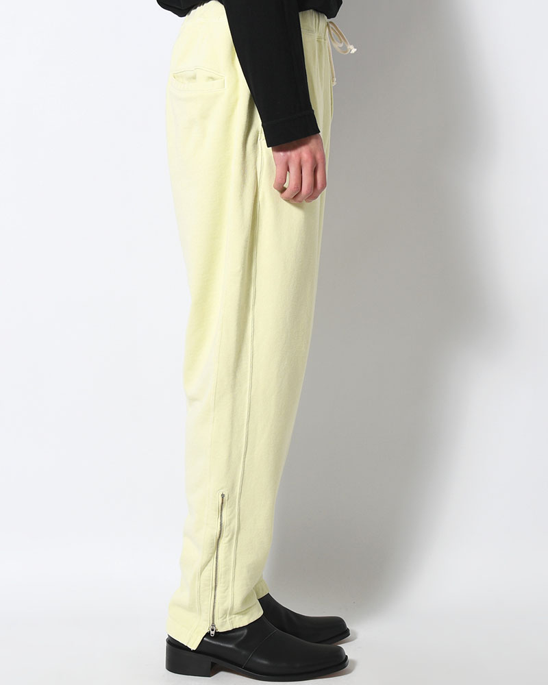 SWEAT PANTS -YELLOW-