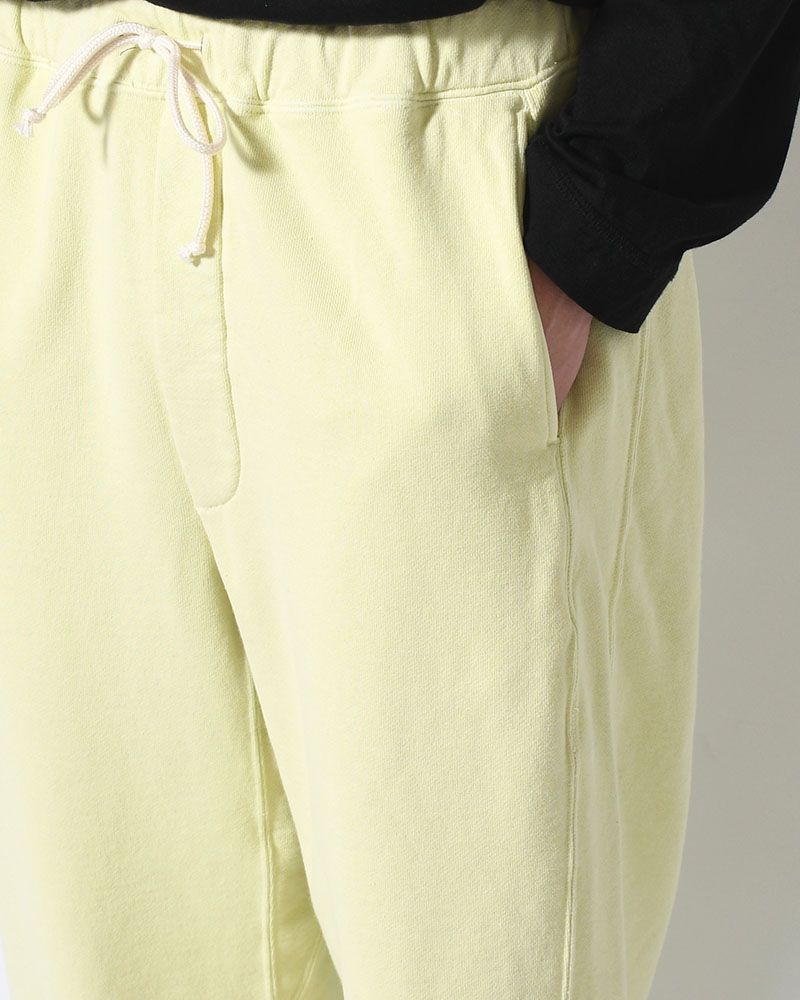 SWEAT PANTS -YELLOW-