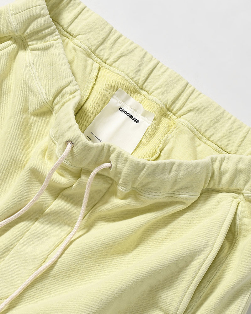 SWEAT PANTS -YELLOW-