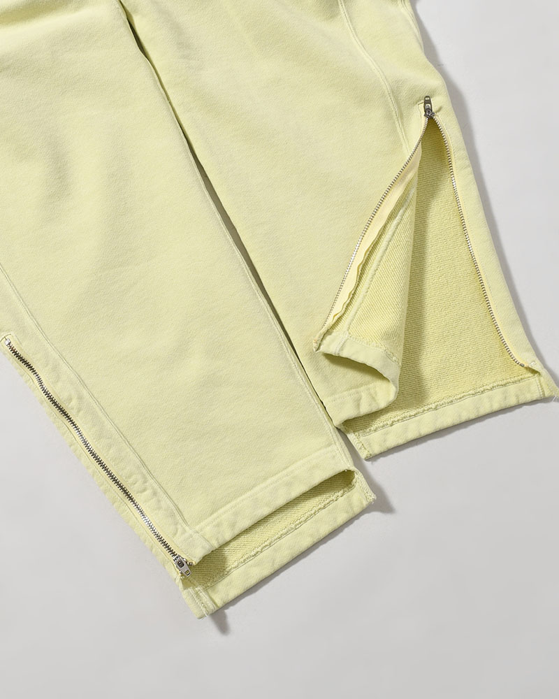 SWEAT PANTS -YELLOW-