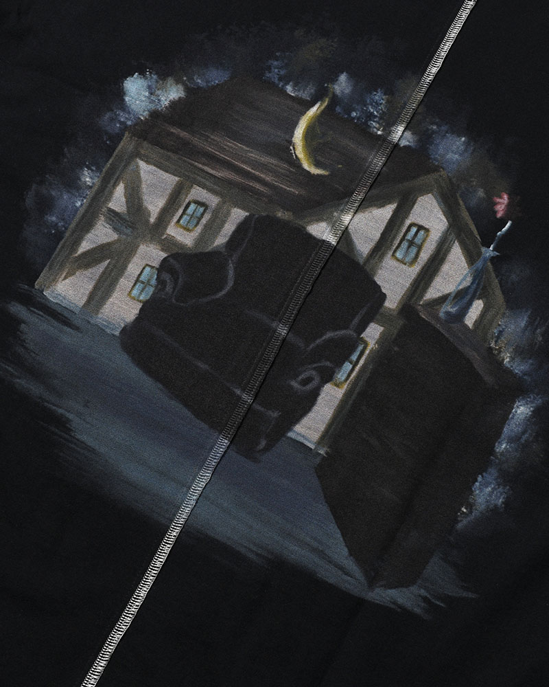 BEDROOM AND LIVING ROOM -BLACK-